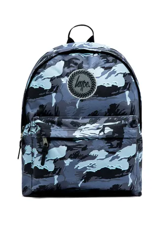 Hype Unisex Kid's Grey Gloom Camo Backpack