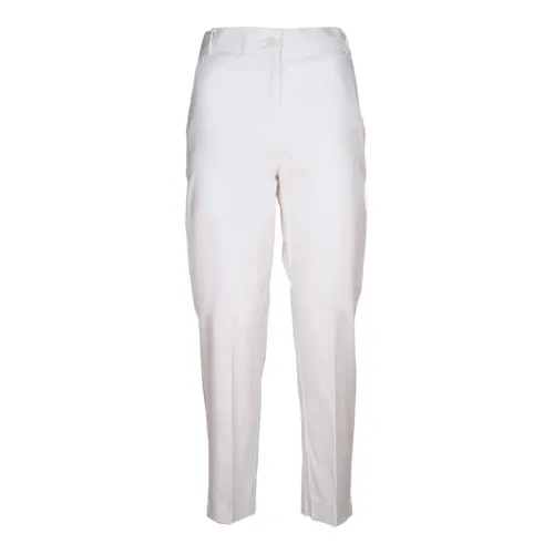 Iblues , White Dog Pants Elastic Waist ,White female, Sizes:
