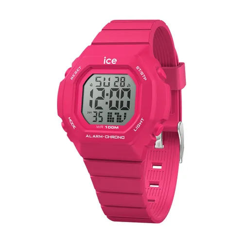 ICE-WATCH Girl's Digital Quartz Watch with Plastic Strap