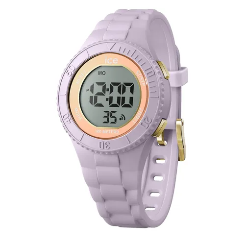 ICE-WATCH - ICE digit Lilac sunset - Girl's wristwatch with