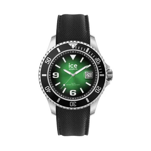 ICE-WATCH - Ice Steel Deep Green - Men's Wristwatch With