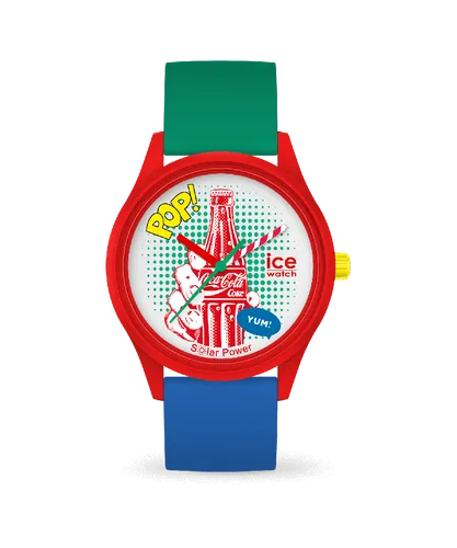 Ice-Watch Ice Watch Coca Cola× - Pop Art Mens Multicolour 019902 Silicone - One Size