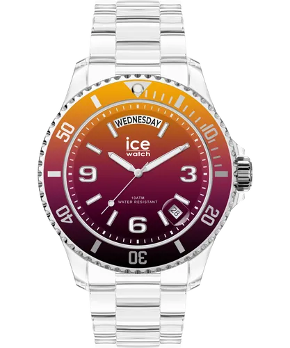 Ice-Watch Ice Watch Ice Clear Sunset - Fire Unisex's Transparent 021437 - One Size