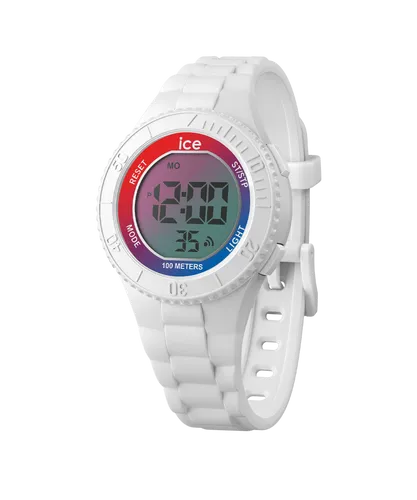 Ice-Watch Ice Watch Ice Digit - Sunset Rainbow WoMens White 021397 Silicone - One Size