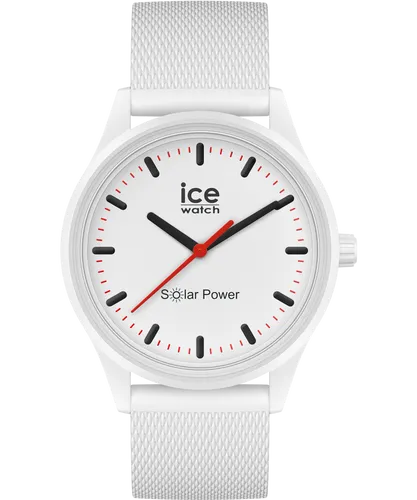 Ice-Watch Ice Watch Ice Solar Power - Polar Unisex's White 018390 Silicone - One Size