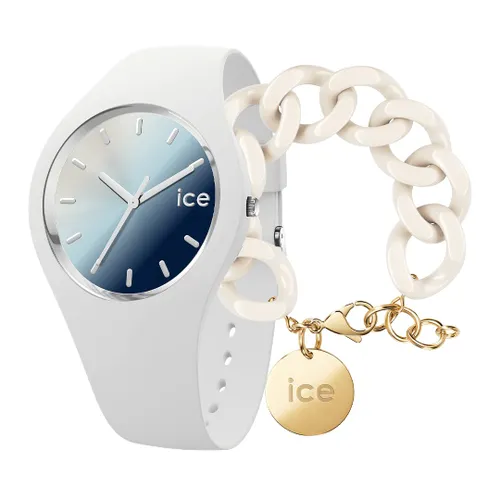 ICE-WATCH Ladies Analogue Quartz Watch with Silicone Strap