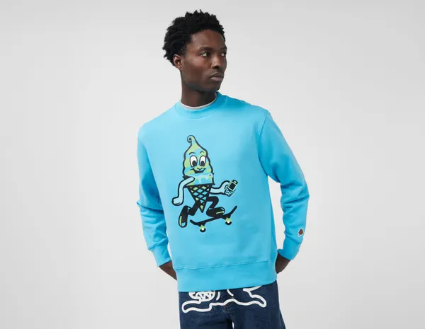 ICECREAM Skate Cone Sweatshirt, Blue