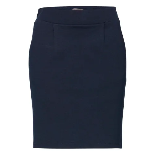 Ichi , Womens Mini Skirt ,Blue female, Sizes: