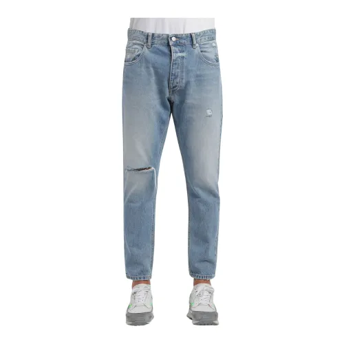 Icon Denim , Straight Jeans ,Blue male, Sizes: