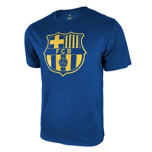 Icon Sports FC Barcelona Logo T-Shirt Blue