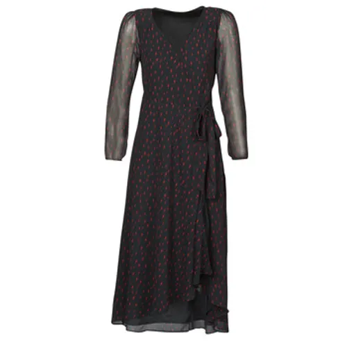 Ikks  BR30225  women's Long Dress in Black