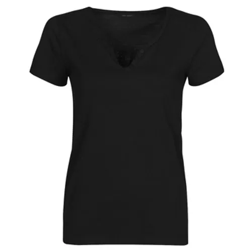 Ikks  BS10125-02  women's T shirt in Black