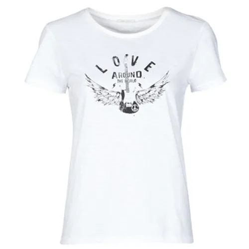 Ikks  BS10185-11  women's T shirt in White