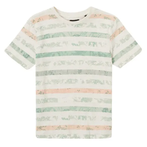 Ikks  EAUSI  boys's Children's T shirt in Multicolour