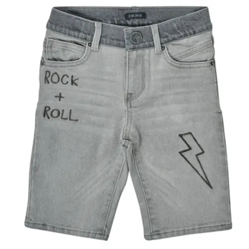 Ikks  JOUXTENT  boys's Children's shorts in Grey