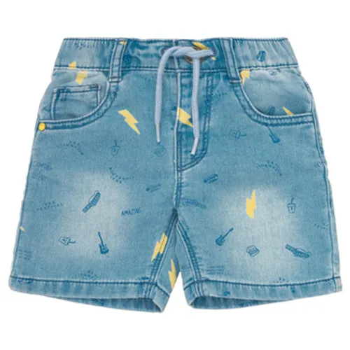 Ikks  PONERMO  boys's Children's shorts in Blue