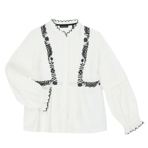 Ikks  XR12022  girls's Children's shirt in White
