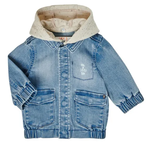 Ikks  XS40021-84  boys's Children's jacket in Blue