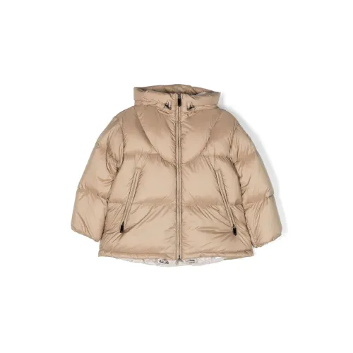 Il Gufo , Brown Jackets Coats for Girls Aw23 ,Brown female, Sizes: