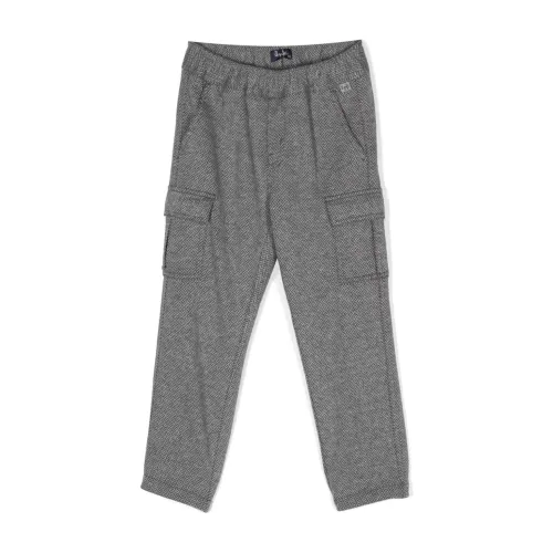 Il Gufo , Grey Trousers for Kids ,Gray female, Sizes: