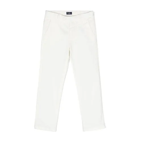 Il Gufo , White Trousers for Kids ,White male, Sizes: