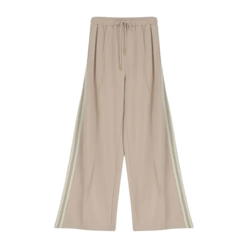 Imperial , Wide Trousers ,Beige female, Sizes: