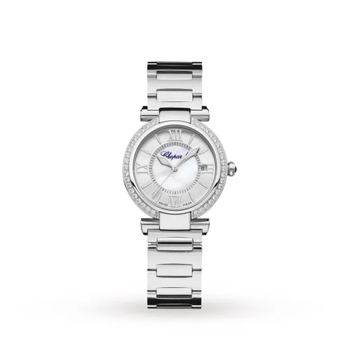 Imperiale 29mm Automatic Stainless Steel Diamond and Amethyst Ladies Watch