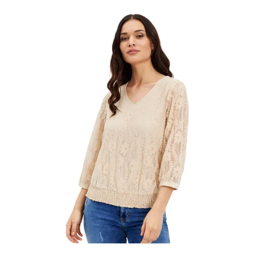 IN Front , Hella Blouse ,Beige female, Sizes: