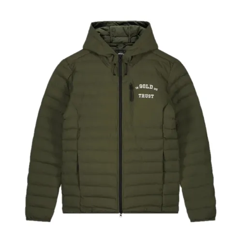 In Gold We Trust , Down Jackets ,Green male, Sizes: