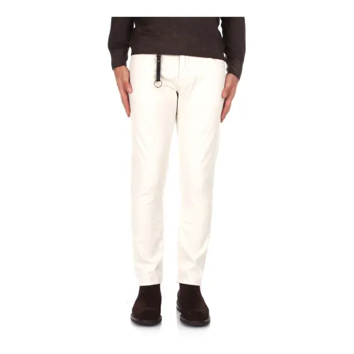 Incotex , Incotex Blue Division Bdps0002-00305 115 Trousers Man White ,White male, Sizes: