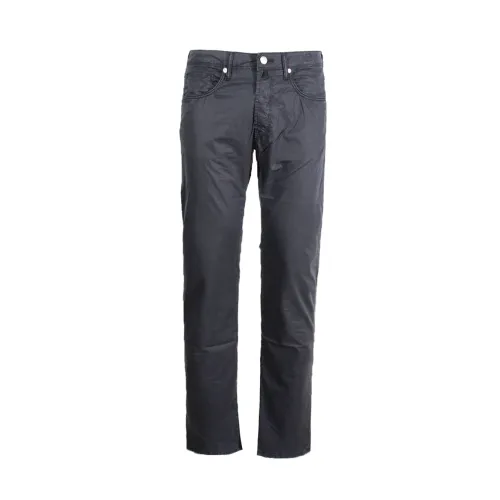 Incotex , Incotex Blue Division Jeans Black ,Black male, Sizes: