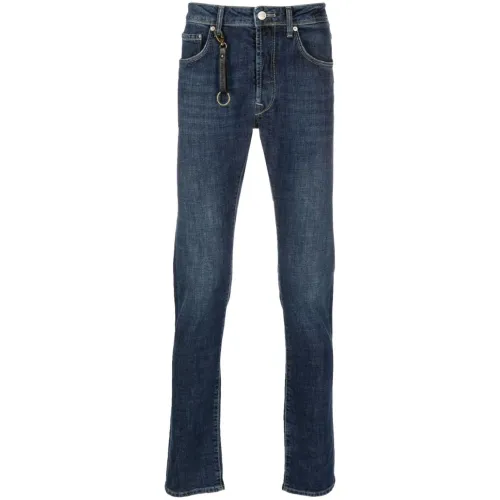 Incotex , Mens Clothing Jeans Blue Aw23 ,Blue male, Sizes: