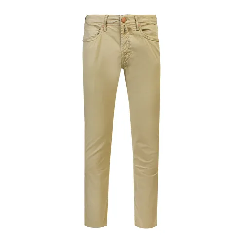 Incotex , Men`s Clothing Trousers Beige Ss22 ,Beige male, Sizes: