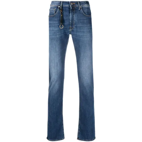 Incotex , Slim-fit Jeans ,Blue male, Sizes: