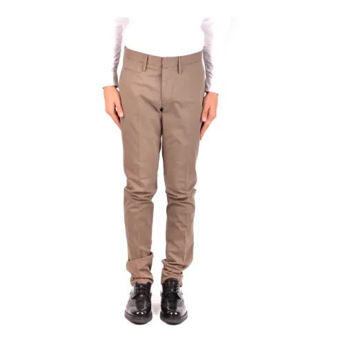 Incotex , Trousers ,Brown male, Sizes: