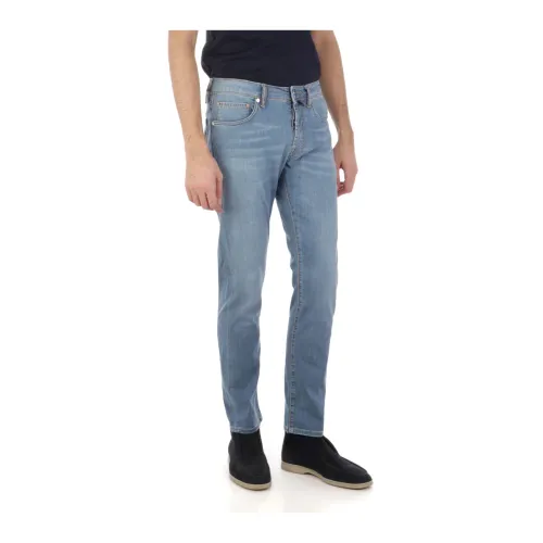Incotex , W3 Denim Jeans ,Blue male, Sizes: