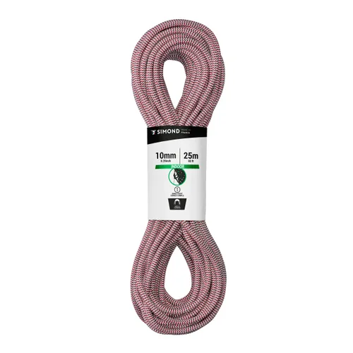 Indoor Climbing Rope 10mm X 25m - Colour Red