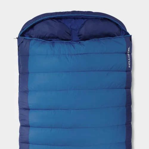 Indulge Double Sleeping Bag - Blue, Blue