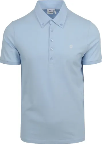 Industry Piqué Polo Shirt Light  Light blue Blue