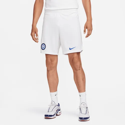 Inter Milan 2023/24 Stadium Home/Away Men's Nike Dri-FIT Football Shorts - White - Polyester