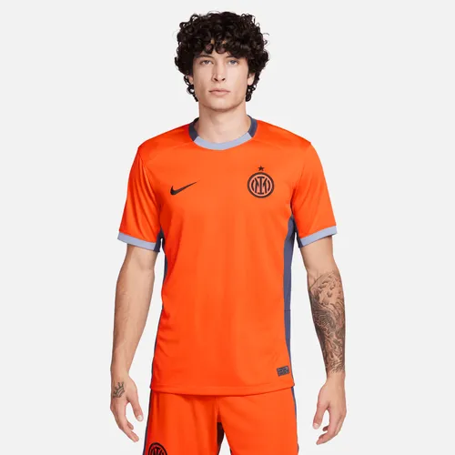Inter Milan 2023/24 Stadium Third Men's Nike Dri-FIT Football Shirt - Orange - Polyester