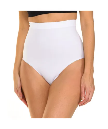 Intimidea Womens Controlbody Plus high-waisted shaping slip 311064 woman - White Polyamide