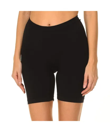 Intimidea Womens Silhouette Extra modeling shorts microfiber fabric 410522 woman - Black Polyamide