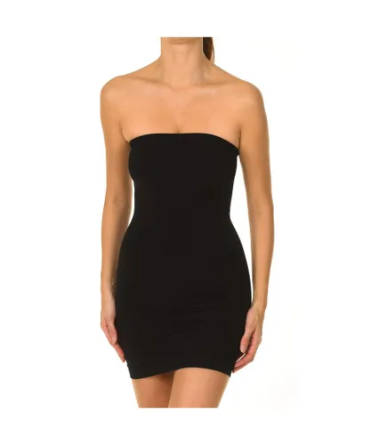 Intimidea Womens Soto strapless slimming dress 810130 woman - Black Polyamide