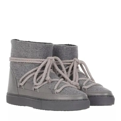 INUIKII Boots & Ankle Boots - Sneaker Felt - grey - Boots & Ankle Boots for ladies