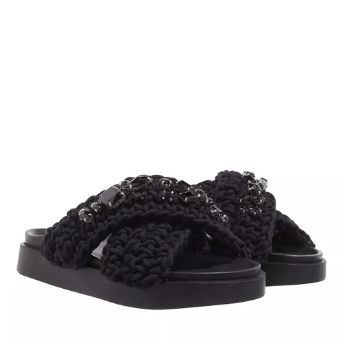 INUIKII Sandals - Woven Stones - black - Sandals for ladies