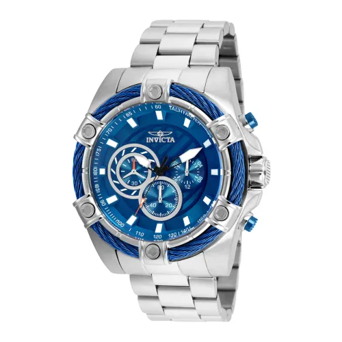 Invicta Watches , Bolt 25513 Men's Quartz Watch - 52mm ,Gray male, Sizes: ONE SIZE