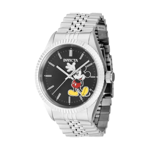 Invicta Watches , Disney Mickey Mouse Collection Men's Quartz Watch ,Gray male, Sizes: ONE SIZE