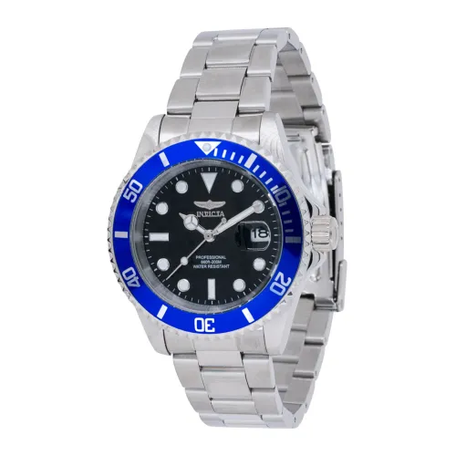 Invicta Watches , Pro Diver 43502 Men`s Quartz Watch - 40mm ,Gray male, Sizes: ONE SIZE