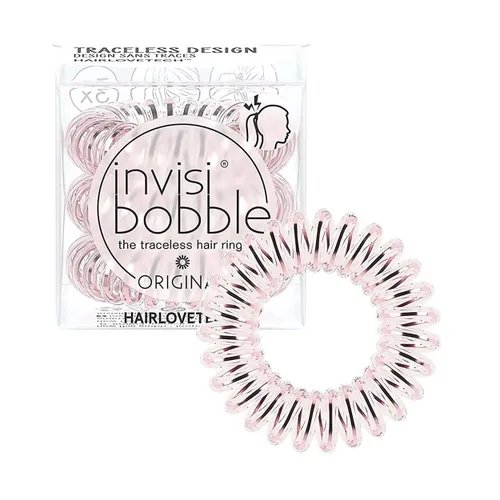 invisibobble Original Hair Bobbles Girls I 3 x Pink Hair